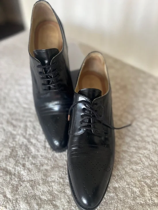 The Office of Angela Scott Miss Button Black Derby/Oxford - Picture 4 of 10